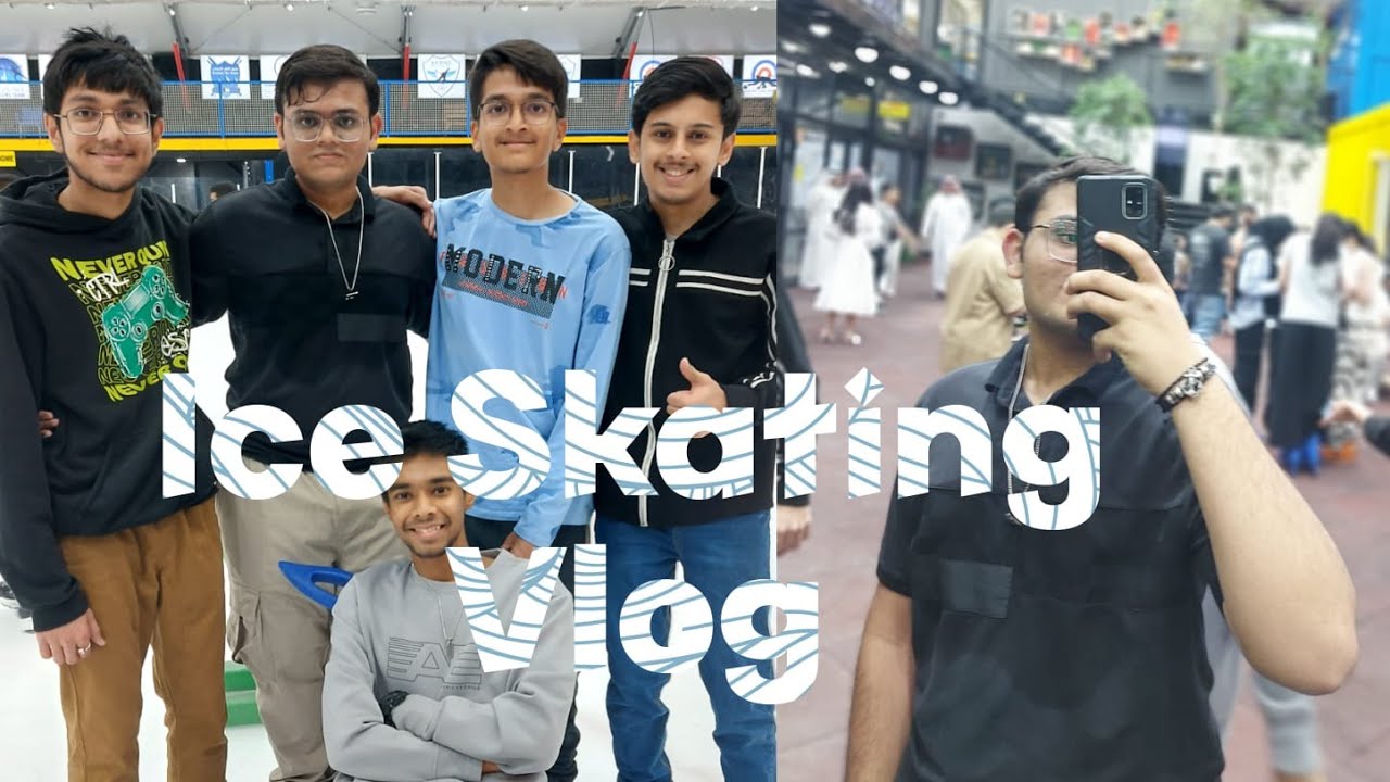ICE SKATING FUN with FRIENDS ⛸ | Laughter, Falls & Good Vibes | Vlog 8