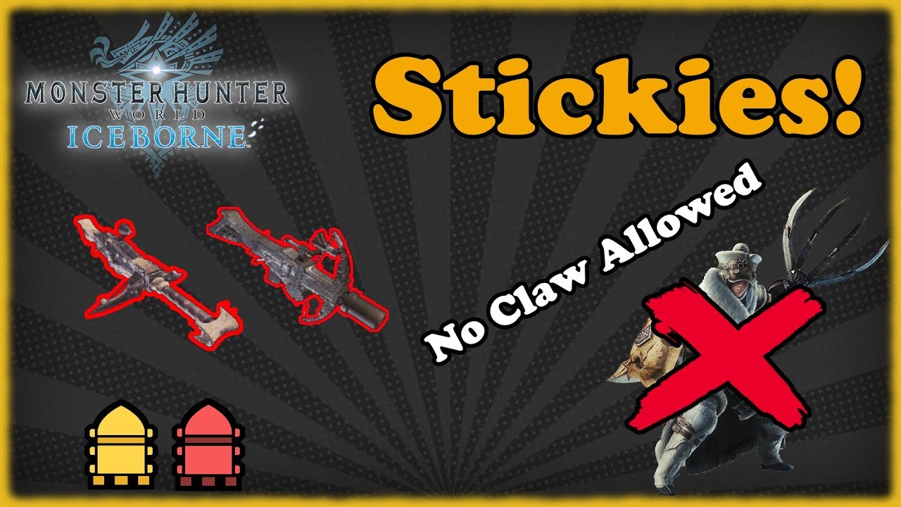 [Iceborne] Sticky Ammo in Iceborne