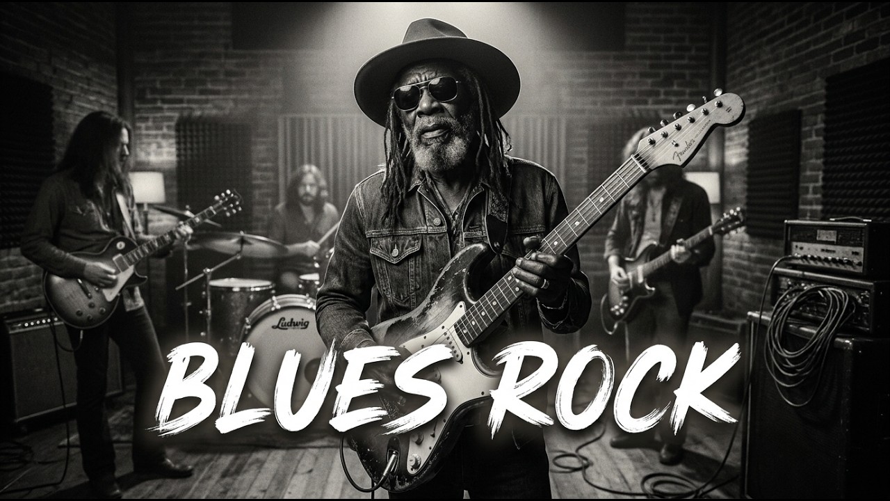 Gimme All Your Loving 🔥 Gritty Blues Rock Guitar | All Night Vibes (Original) | Blues Rock tone