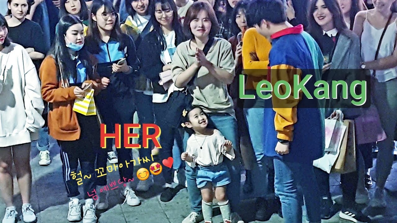 《BlockB_#HER》☆20190514#LeoKang(#강레오) 블락비#헐 20190514_205711 HongDae Busking 홍대버스킹 #SnowHorse