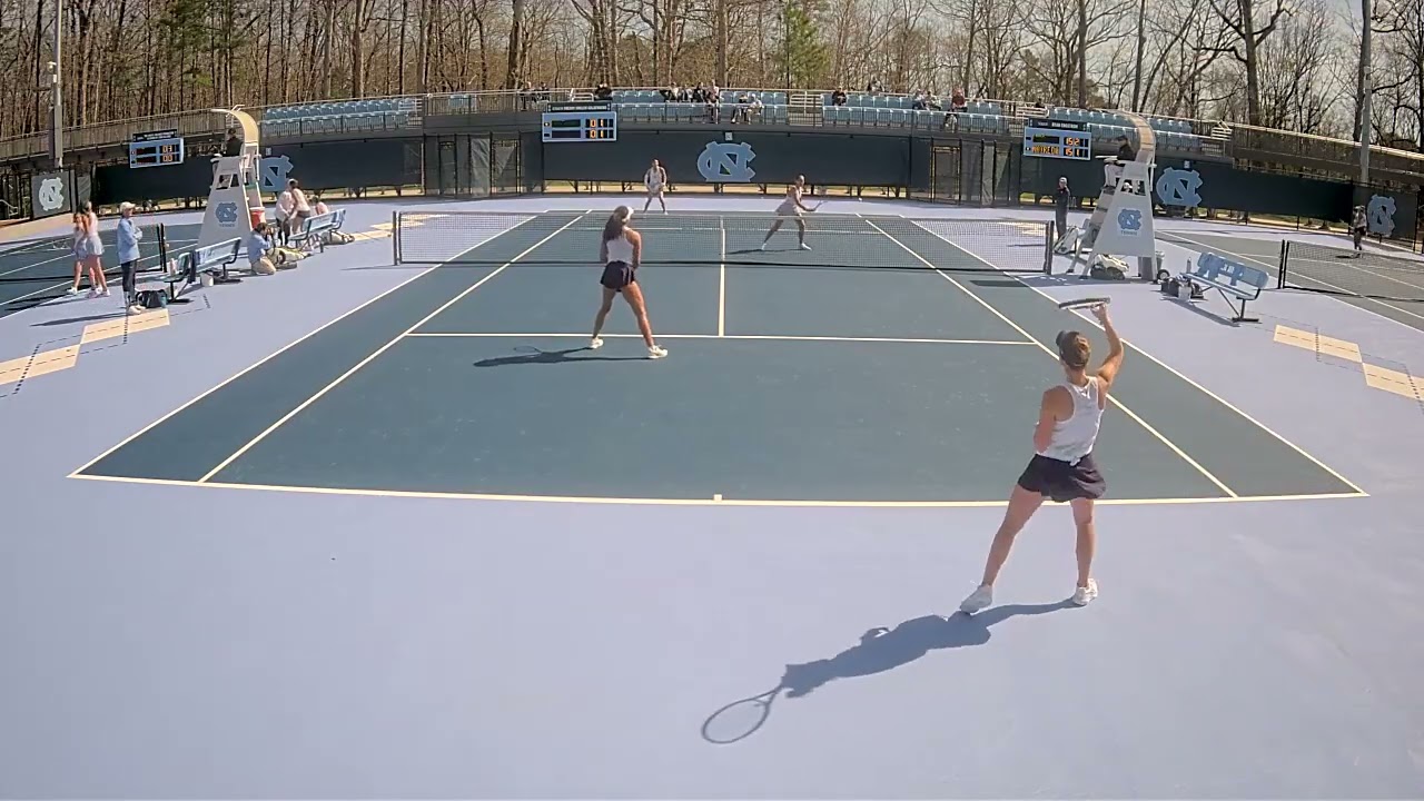 Women's doubles 3  - UNC V UND -  13 03 26
