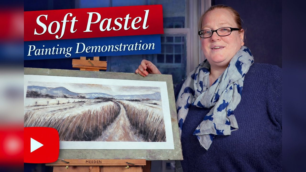 How I Paint a Landscape in Soft Pastel
