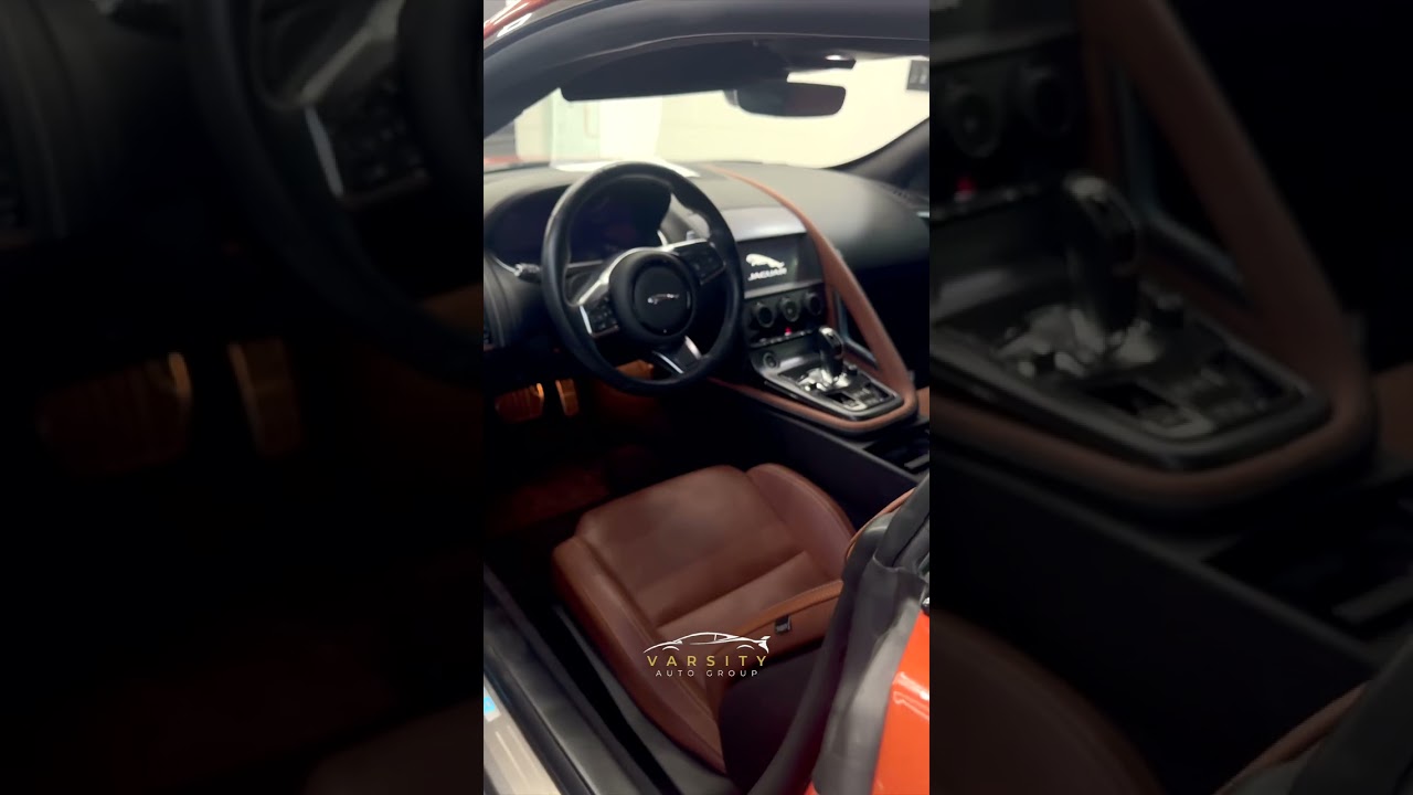 The 2021 Jaguar F-Type just landed at Varsity Auto Group!