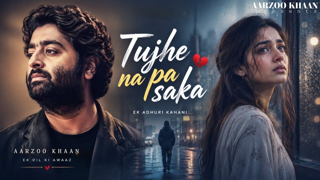 Tujhe Na Pa Saka &ndash; Aarzoo Khaan | Emotional Hindi Sad Song | New Song 2026 | Arijit Singh Vibe