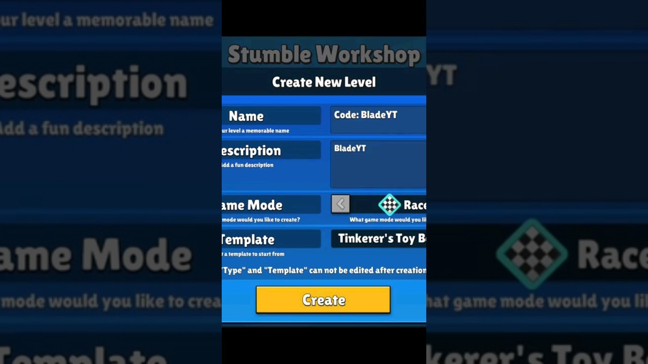 stumble guys 0.60 'creative map' Must watch 👀 #stumbleguys #trendingshorts #shortsvideo