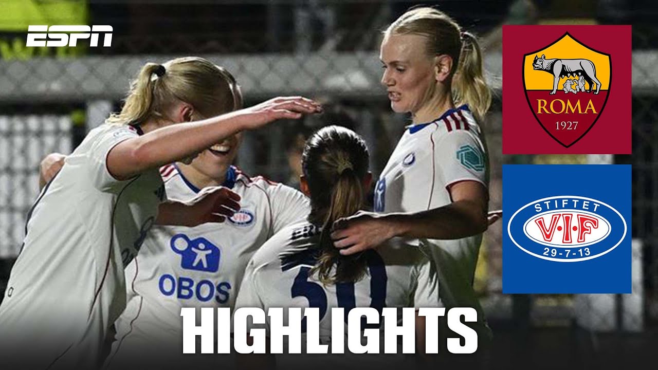V&aring;lerenga secure FIRST-EVER Champions League win vs. Roma | UEFA Women's Champions League Highlights