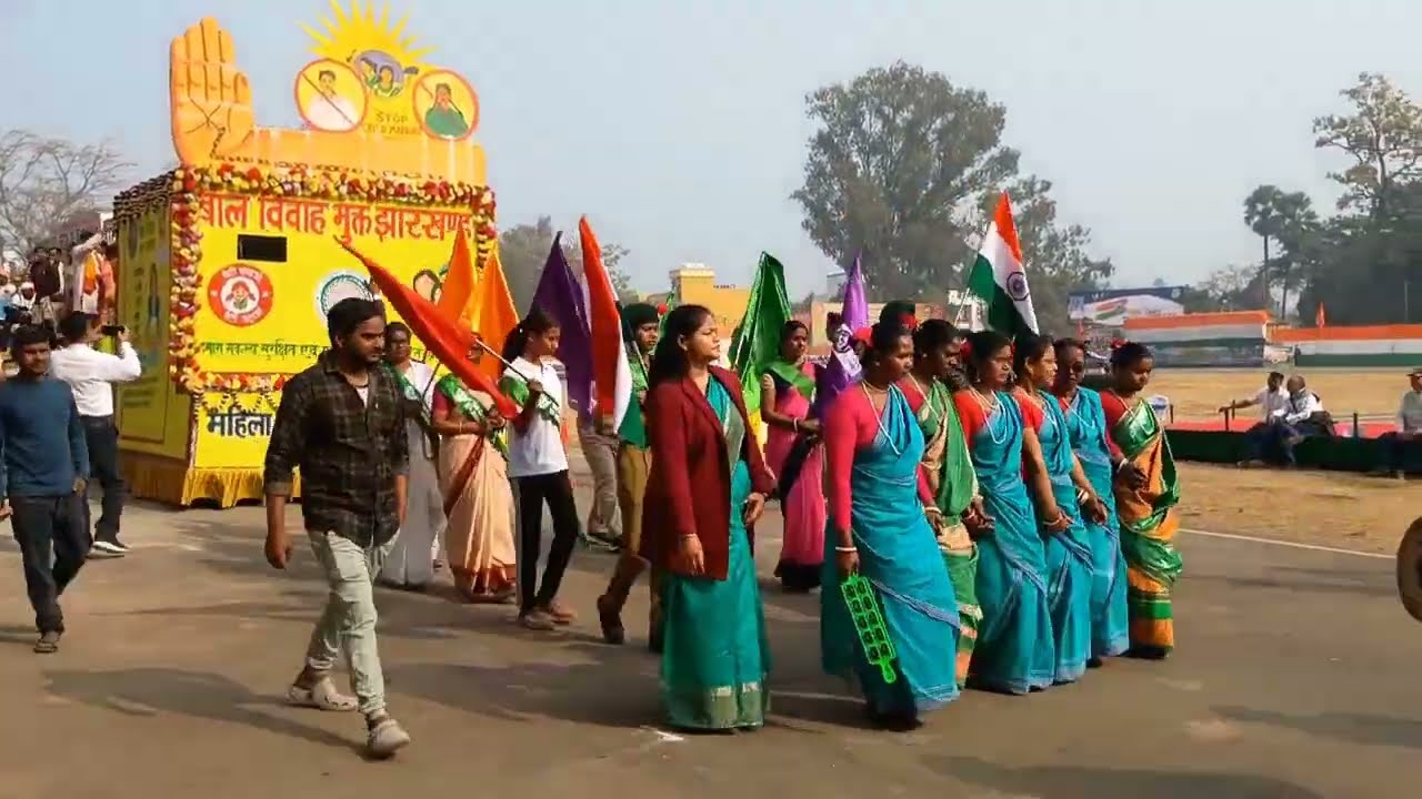 Dumka police line ka jhanki #paltan Baha-official 