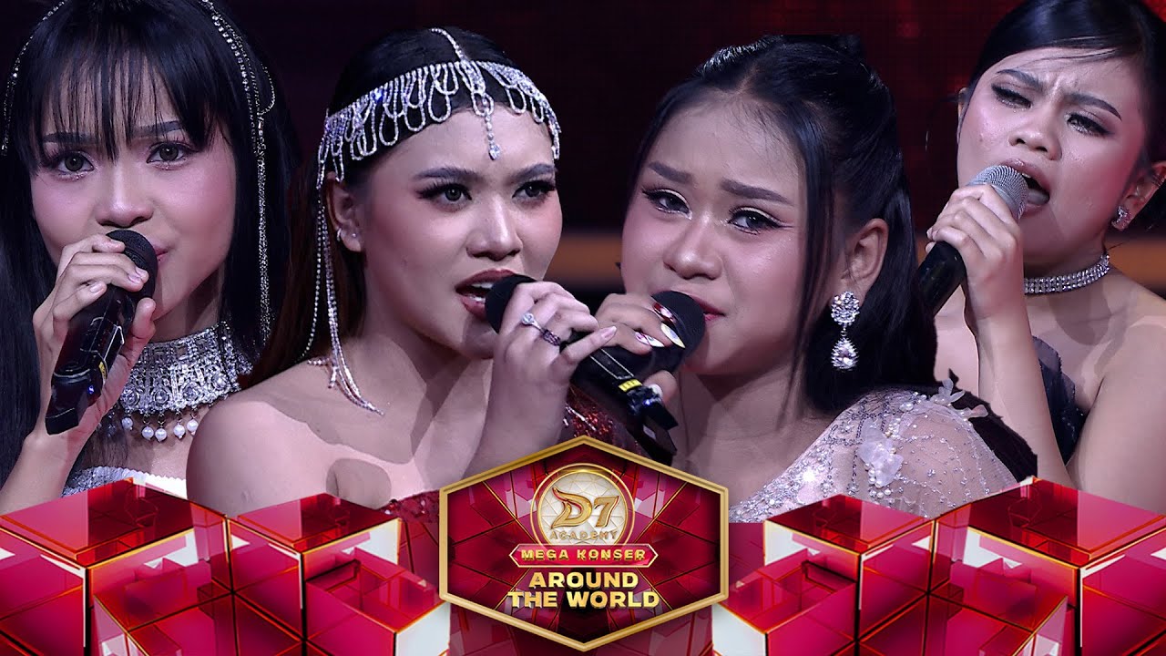 Elegan & Anggun ! Kolaborasi 4 Diva Bawakan “Pada Siapa” | Mega Konser Around The World