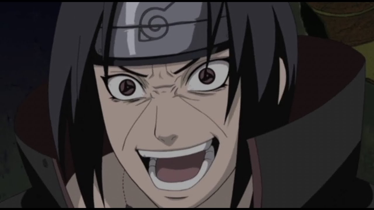 [NARUTO] サスケとイタチの戦い 眼の力による攻防が激しい Batalha de Sasuke e Itachi -anime police-