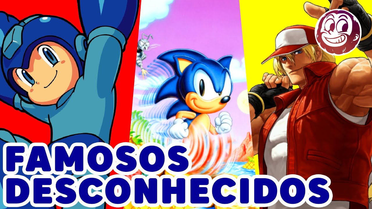 Jogos DESCONHECIDOS de Franquias FAMOSAS
