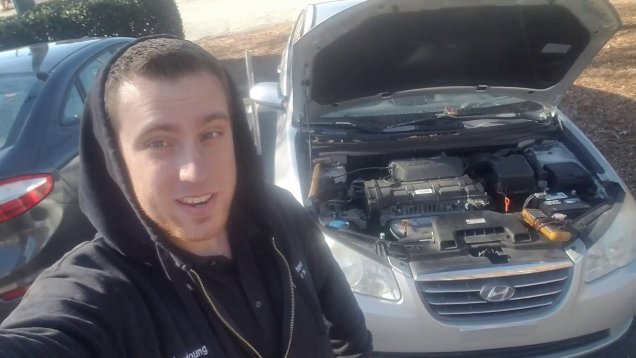 Замена ремня привода ГРМ на Hyundai Elantra 07-10. Инструкция.