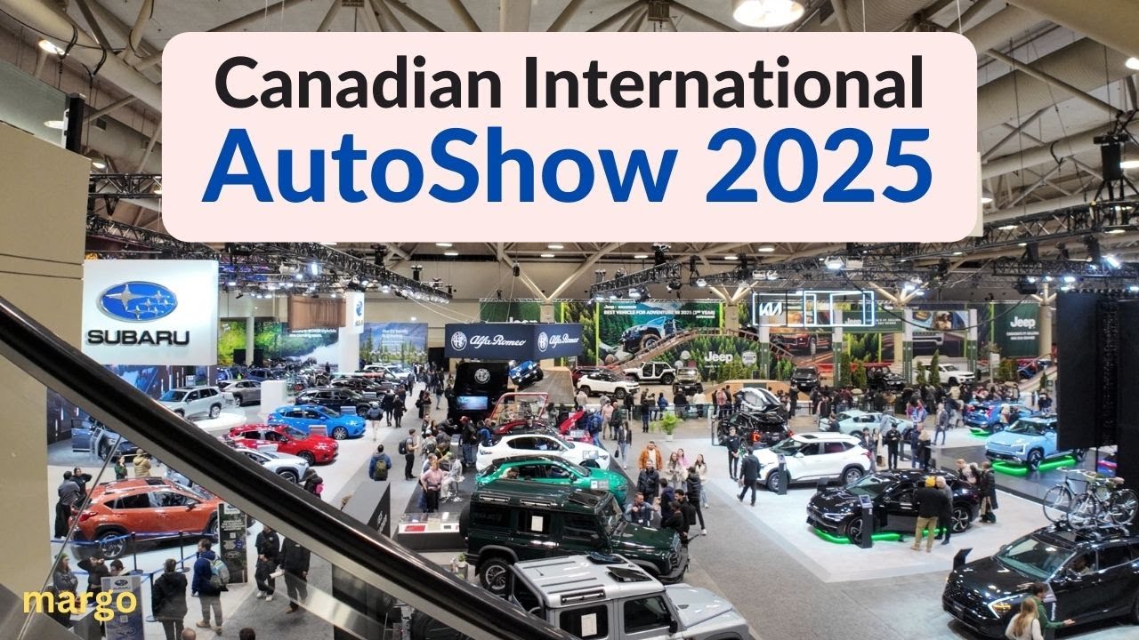 2025 Canadian International AutoShow in Toronto, Super Tuesday, Walking Tour, February 18, 2025