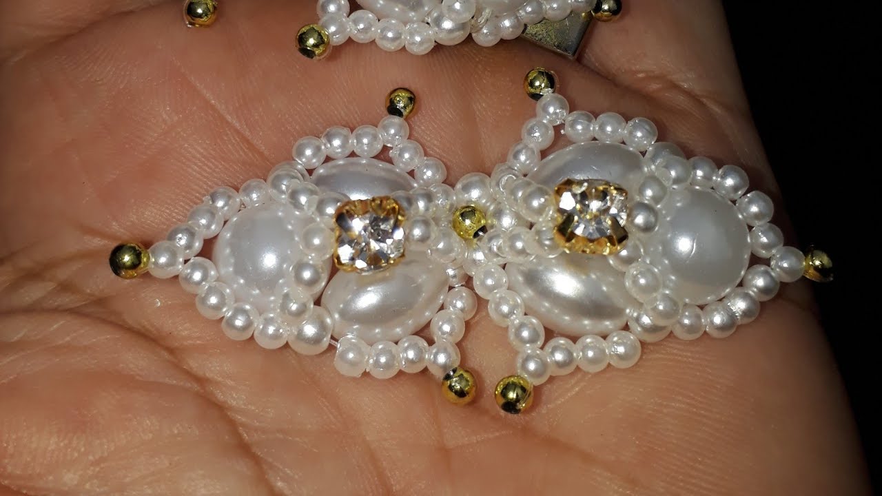 prisilha com pérolas no bico de pato
#facaeVenda #artesanato  #PÉROLAS