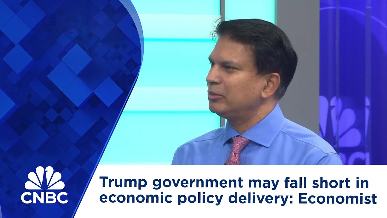 Trump government may fall short in economic policy delivery: Economist