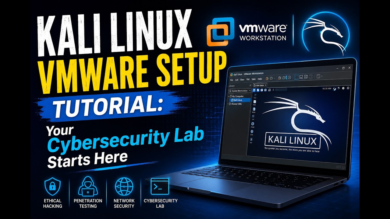 How to Setup Kali Linux in VMware Workstation | Step-by-Step Kali Linux Installation Guide