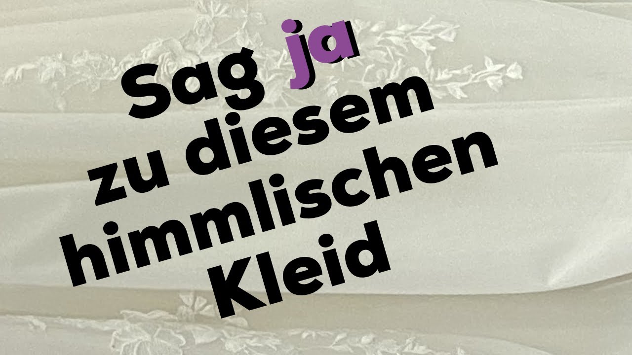 Die Braut Christi hat ein au&szlig;ergew&ouml;hnliches Kleid.