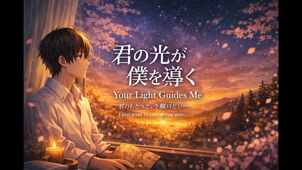 君の光が僕を導く | Your Light Guides Me (Emotional Japanese Song)