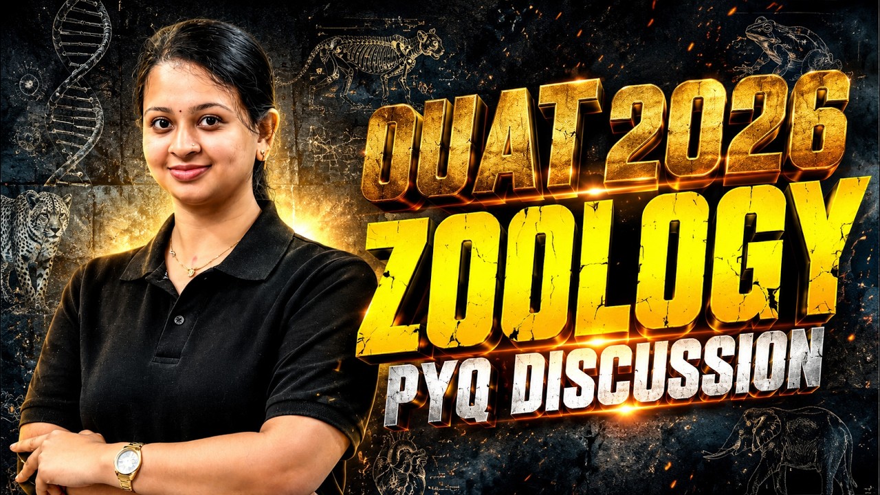 OUAT 2026 Zoology PYQ Discussion | Most Important Previous Year Questions || BY SANJANA MAM || OUAT