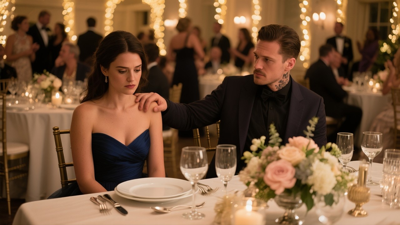 She Had No Date at the Wedding — Until the Mafia Boss Took the Empty Seat Beside Her