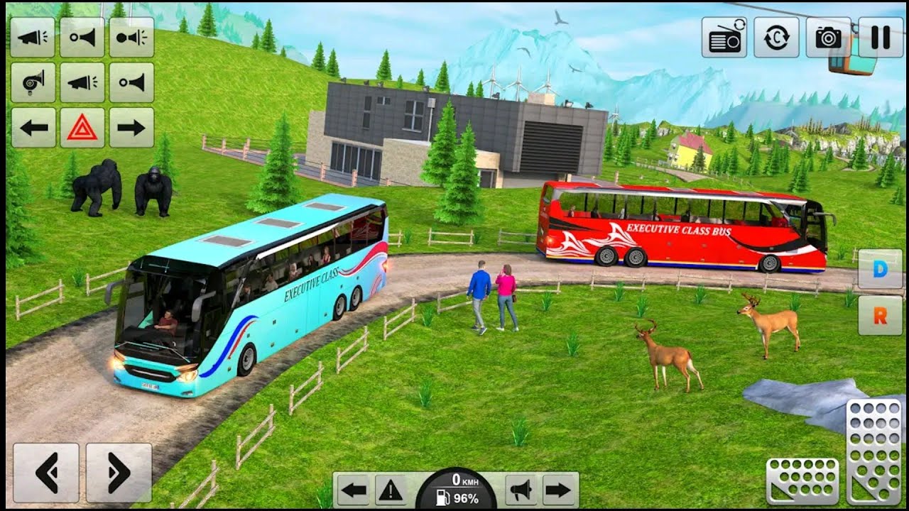 Offroad Bus Simulator 2026 - Indian Bus Driving 3D Extreme Mountain - Bus Game Andriod Gameplay