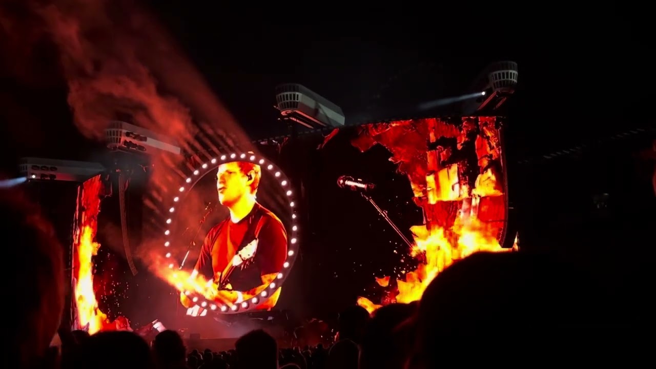 Ed Sheeran - I See Fire @  Sky Stadium, Wellington NZ Wednesday 21st  January 2026  