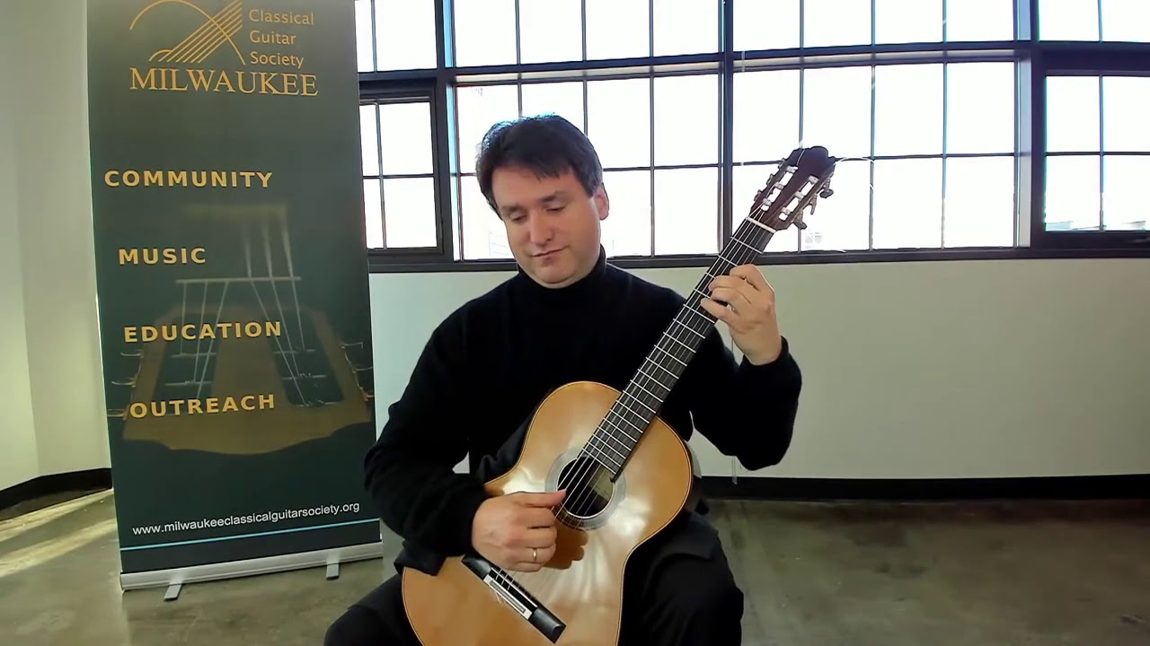 Rene Izquierdo Live Stream Cuban Program. Milwaukee Classical Guitar Society. Fundraiser concert