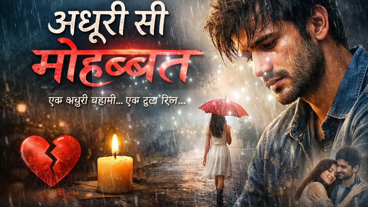Adhuri Si Mohabbat|एक अधूरी कहानी |Sad Lofi 💔|Official Video| Male vocals 