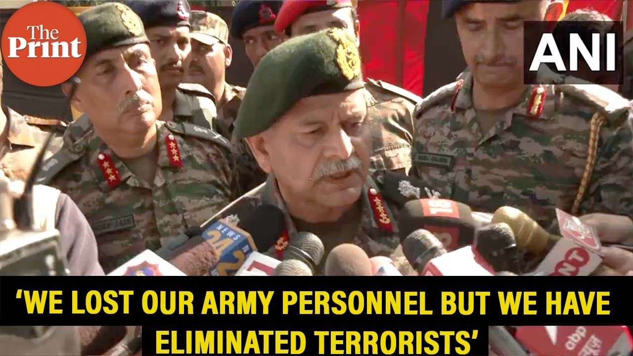 ‘We lost our Army personnel but we have eliminated terrorists’: Lt Gen Dwivedi on Rajouri encounter