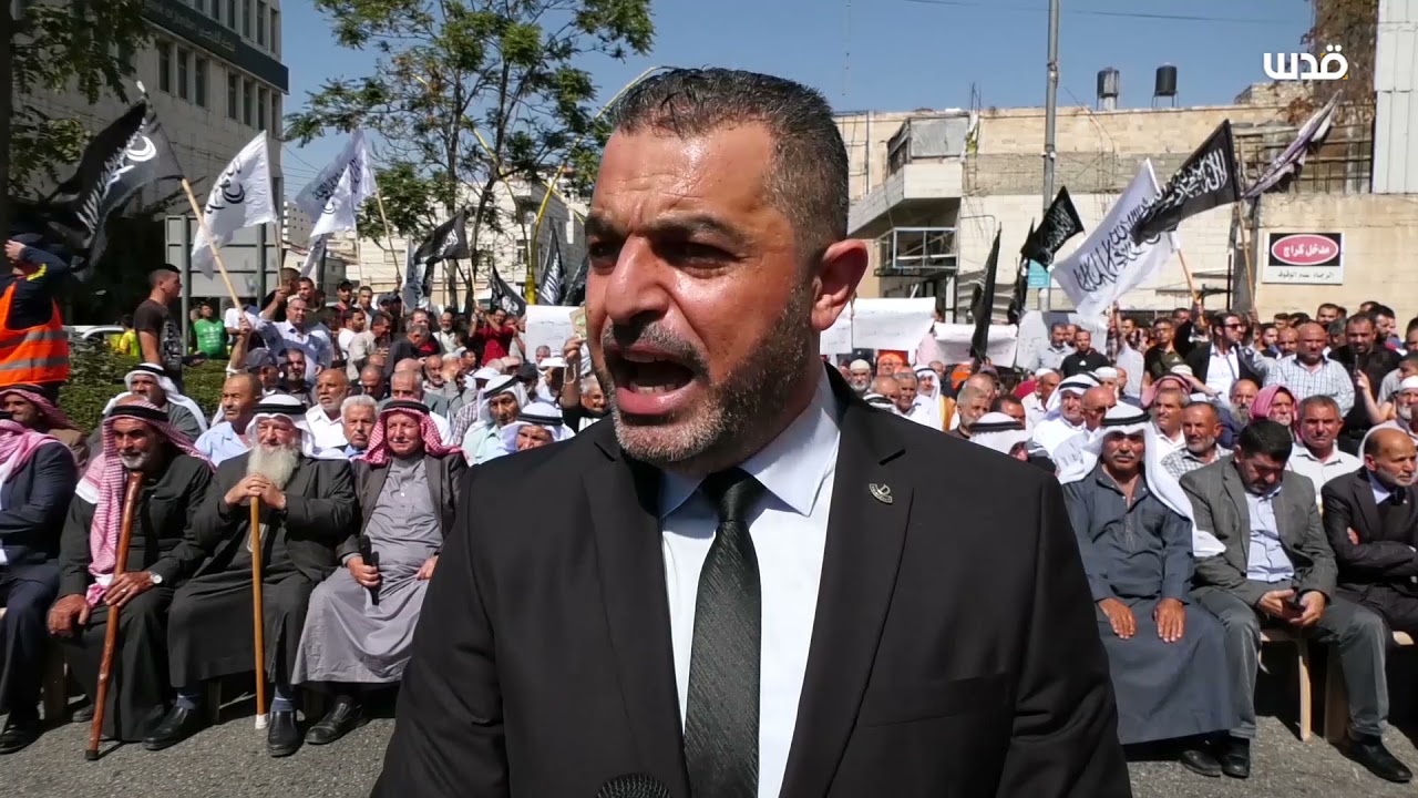 وقفة لحزب التحرير في الخليل نصرة للمسجد الاقصى