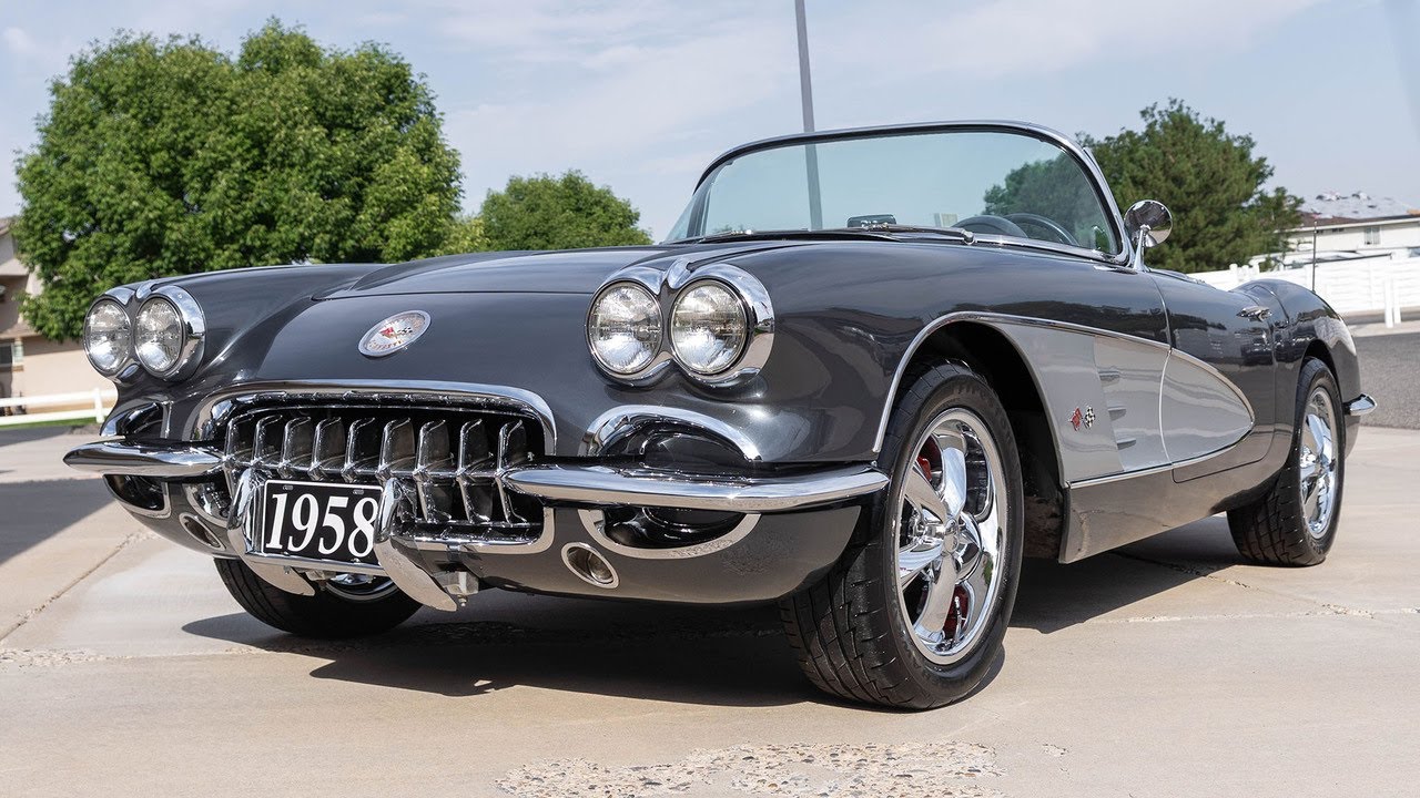 1958 Chevrolet Corvette 350ci V8 Walk-around Video