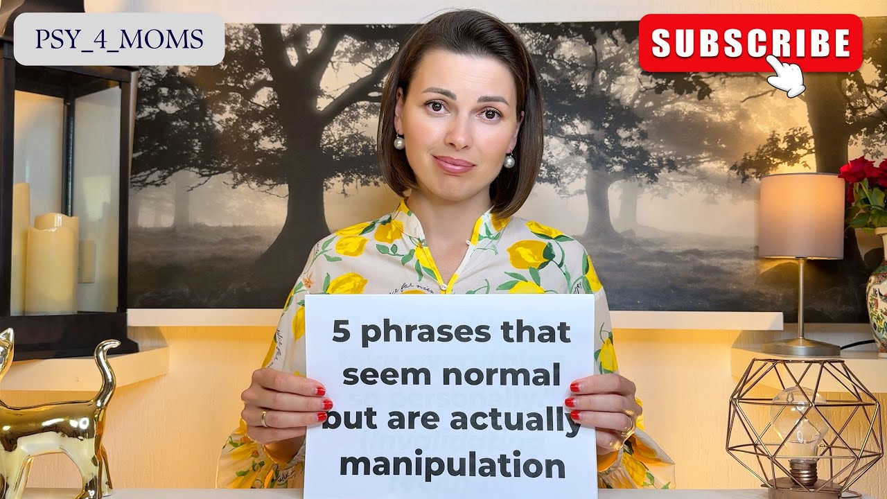 5 &ldquo;Innocent&rdquo; Phrases That Are Actually Manipulation. Psychologist Explains. #emotionalmanipulation