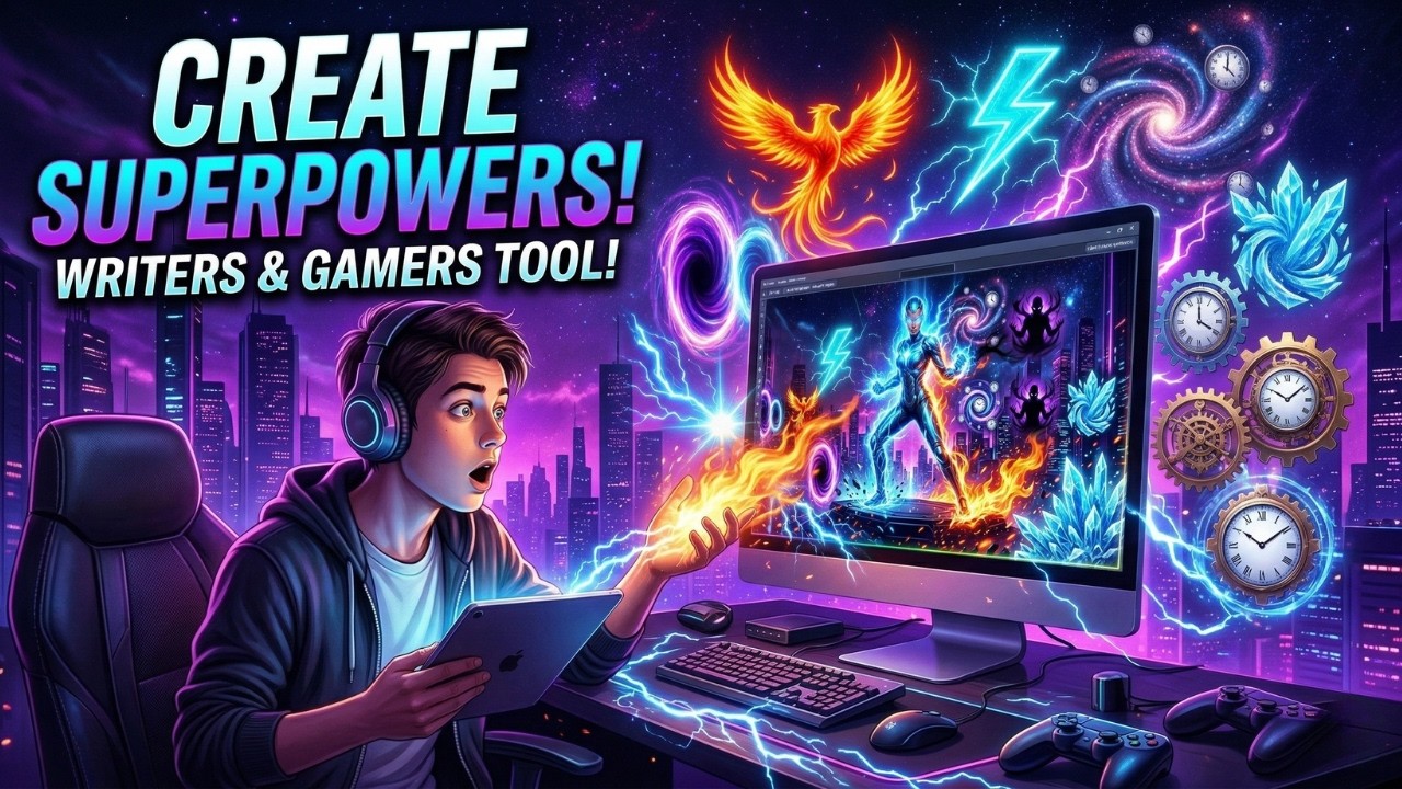 How Writers and Gamers Use a Random Superpower Generator for Ideas