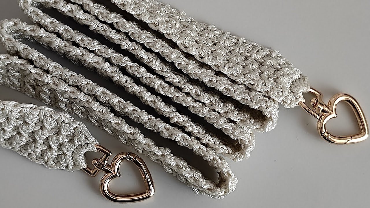Я на 1% М уверен! Вы впервые увидите ручку сумки макраме, разработанную Tuba Crochet.