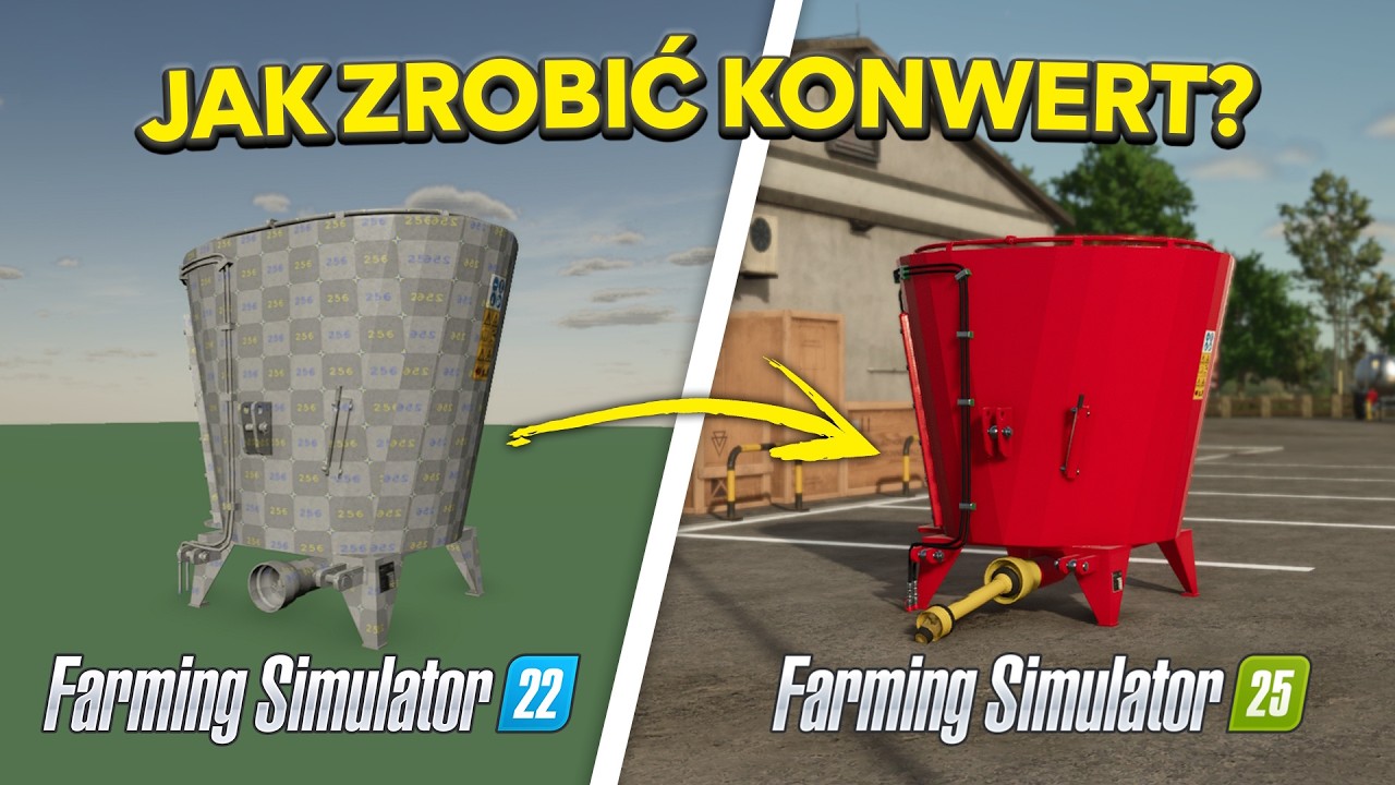 Jak konwertować mody z FS22 do FS25? | CAŁY PORADNIK! | #tutorial #konwert #fs25