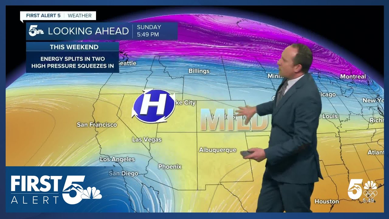 Warm and windy on Thursday ahead of snow, cold and wind on Friday