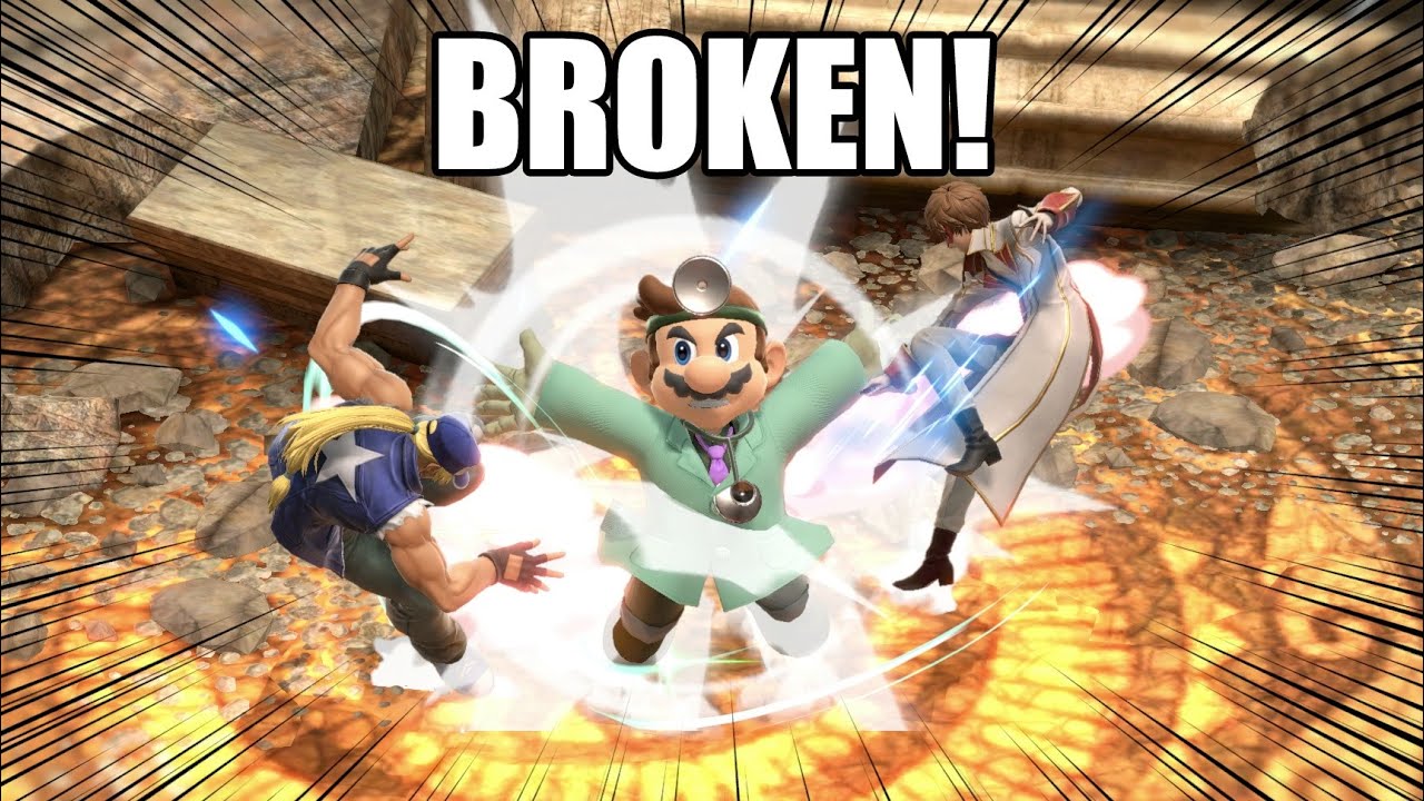 DR. MARIO'S TORNADO IS BROKEN!