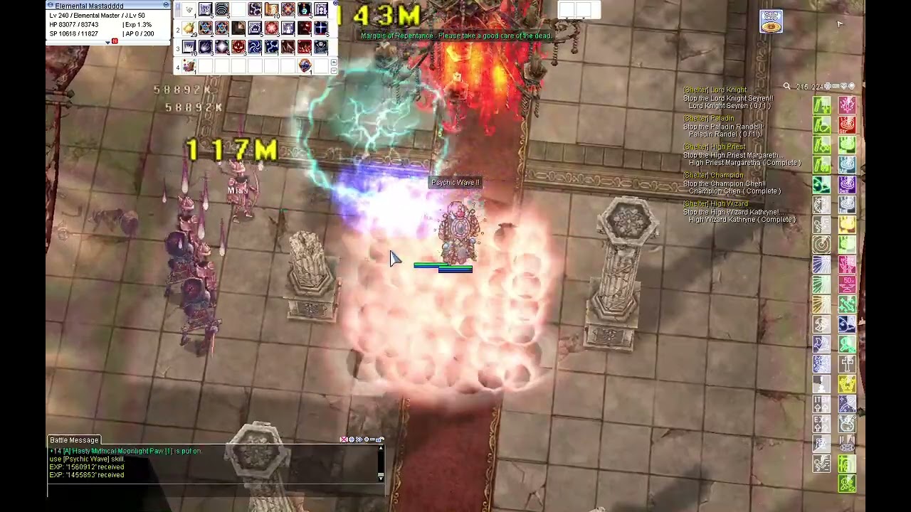IRO Elemental Master Tomb of Remorse [Full faith crown + Comet]
