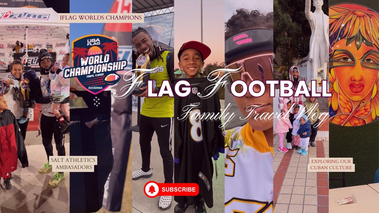 iFLAG World Championship Tampa | Flag Football, Family & Cuban Culture Vlog