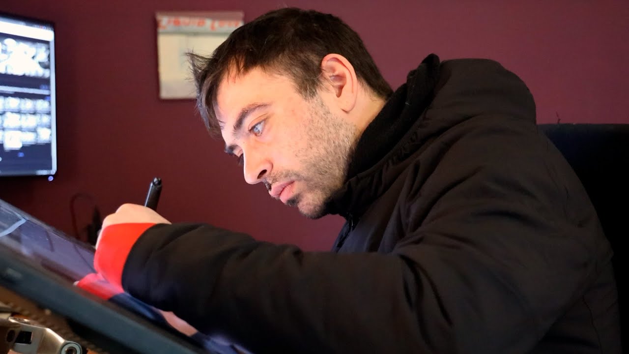 M&oslash;d tegneserieskaber Halfdan Pisket
