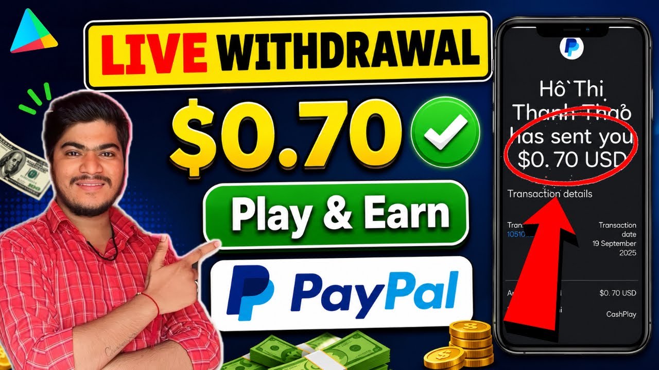 I Tried {Cash Play App} PayPal Earning Apps To Make Money in 2026 | Fake OR Real ?