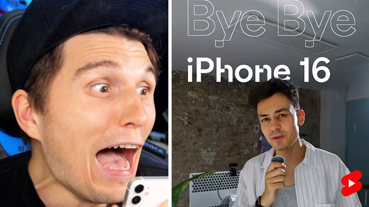 Paluten guckt Shorts bis das neue IPhone 17 rauskommt