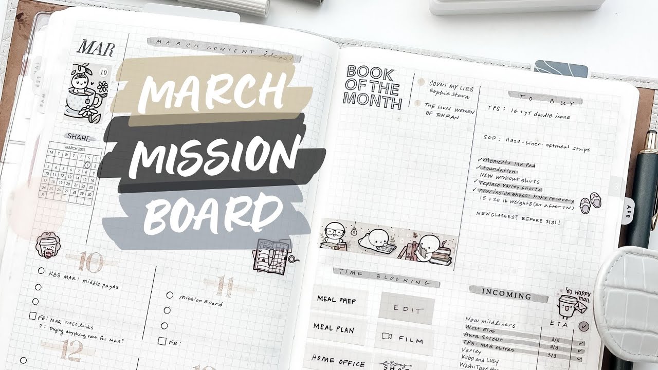 A5 aura estelle | mission board | march 2025 setup