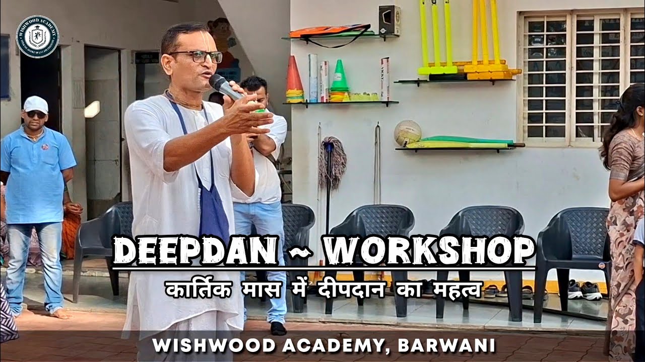 🪔Deepdan Workshop at WISHWOOD ACADEMY | In Association with ISKCON | कार्तिक मास में दीपदान का महत्व