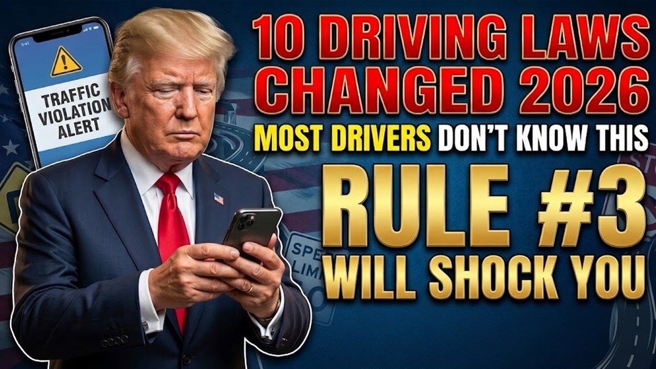 10 Driving Laws That Just Changed in 2026 &mdash; Most Drivers Are Missing #3, New Rules You Need to Know