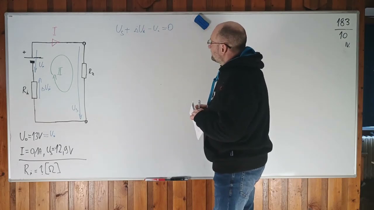 183. Výpočet zdroja napätia IV. 