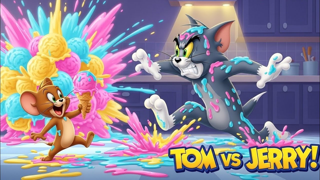 🍦🐱🐭Том и Джерри: Ice Cream Trouble | Kids CARTON AND FUNNY STORY IN ANGLISH