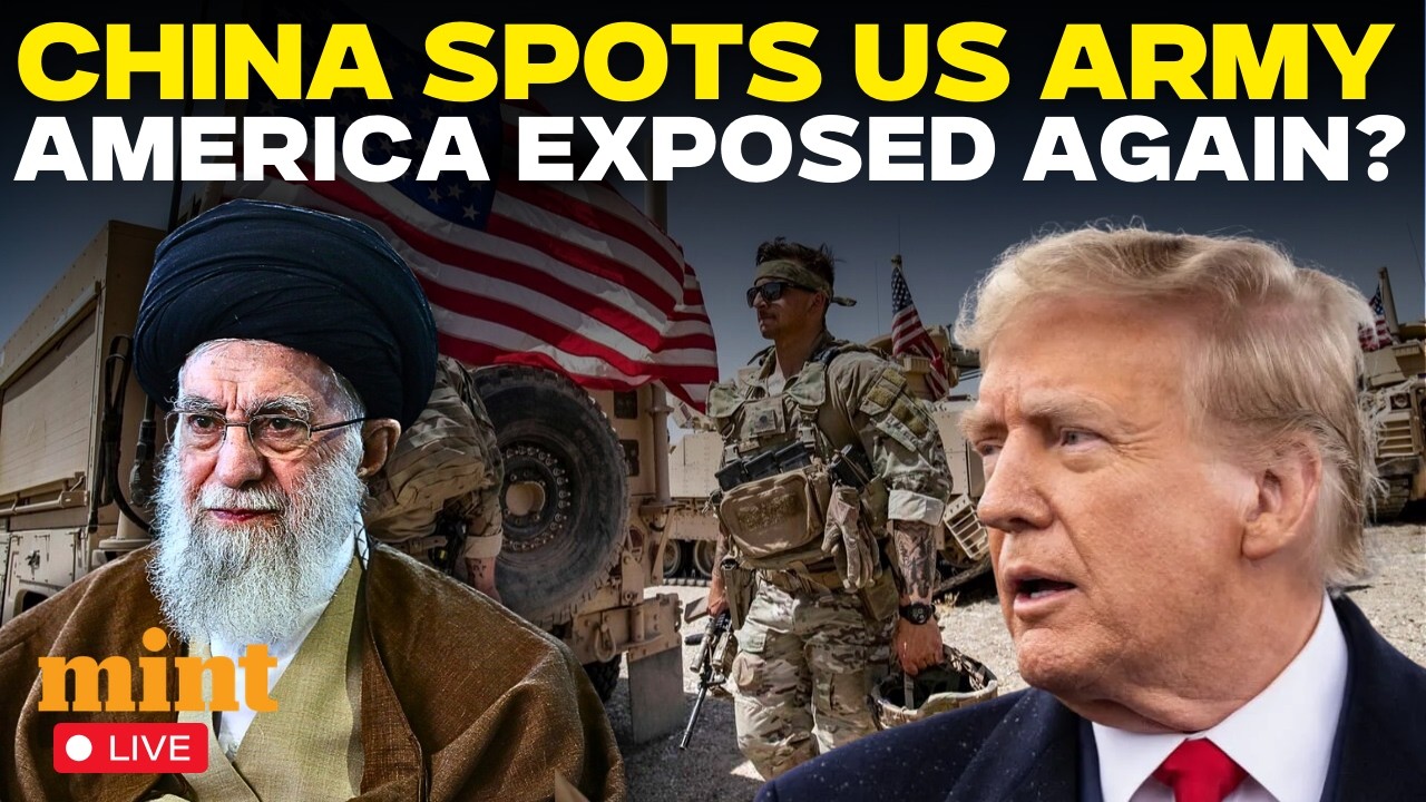 LIVE | US Forces Caught On ChineseSatellite — Third Exposure In Weeks | Iran | Khamenei | Trump