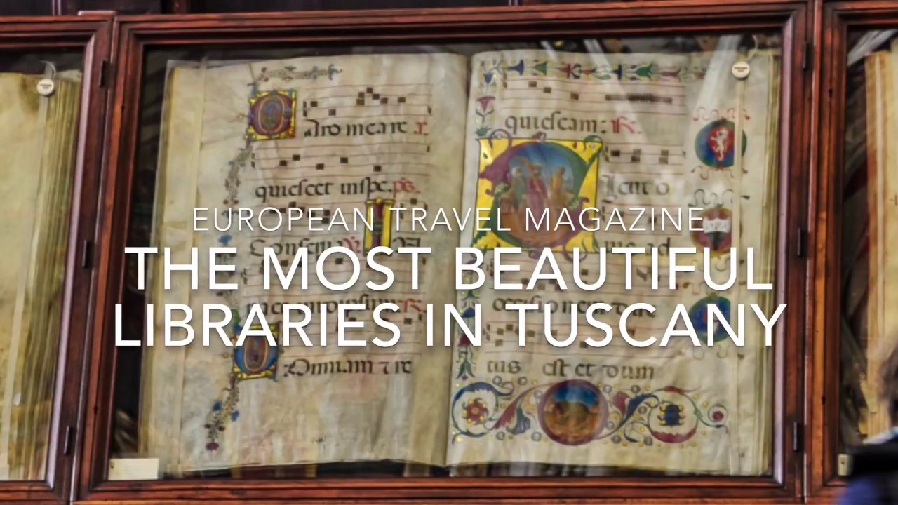 Italy, Tuscany - The Most Beautiful Libraries of Tuscany