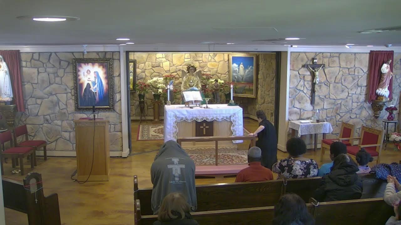 Friday February 13, 2026 | The Rosary and Mass from The Blue Army Shrine of Our Lady of Fatima