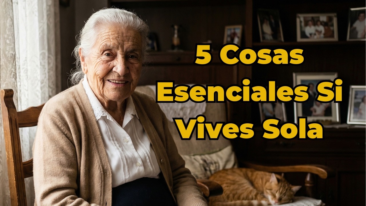 Vivo Sola Pero NO Estoy Sola. Mis 5 Consejos.